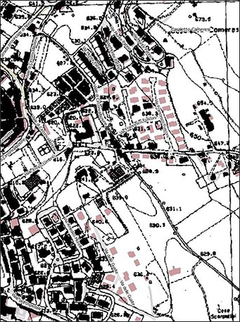 Cartografia fotogrammetrica e database GIS di aree del progetto RESTART