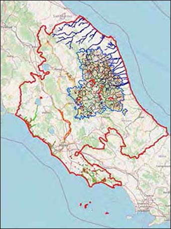 Modelli di pianificazione urbanistica post sisma nelle aree fluviali – Progetto ReSTART