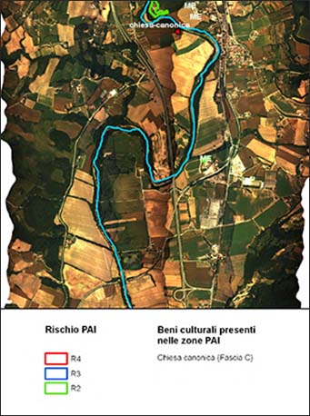 Analisi urbanistica delle vulnerabilità del bacino del Tevere